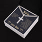Son Cross Necklace - Personalized Message Card Jewelry - Jewelry Inns