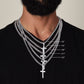 Cuban Link Chain With Cross - Personalized Jewelry - Jewelry Inns
