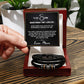 Personalized Men's Bracelet Love You Forever Gift For Son & Men #e301