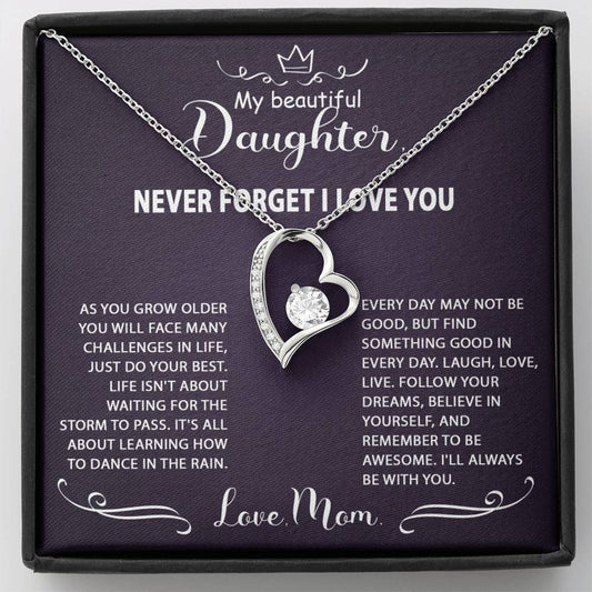 Forever Love Necklace Gift - Mom to Daughter Gift - Jewelry Inns