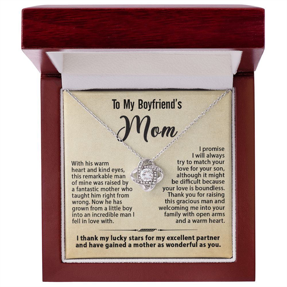 Custom Message Card Jewelry - Gift for Boyfriend's Mom - Jewelry Inns