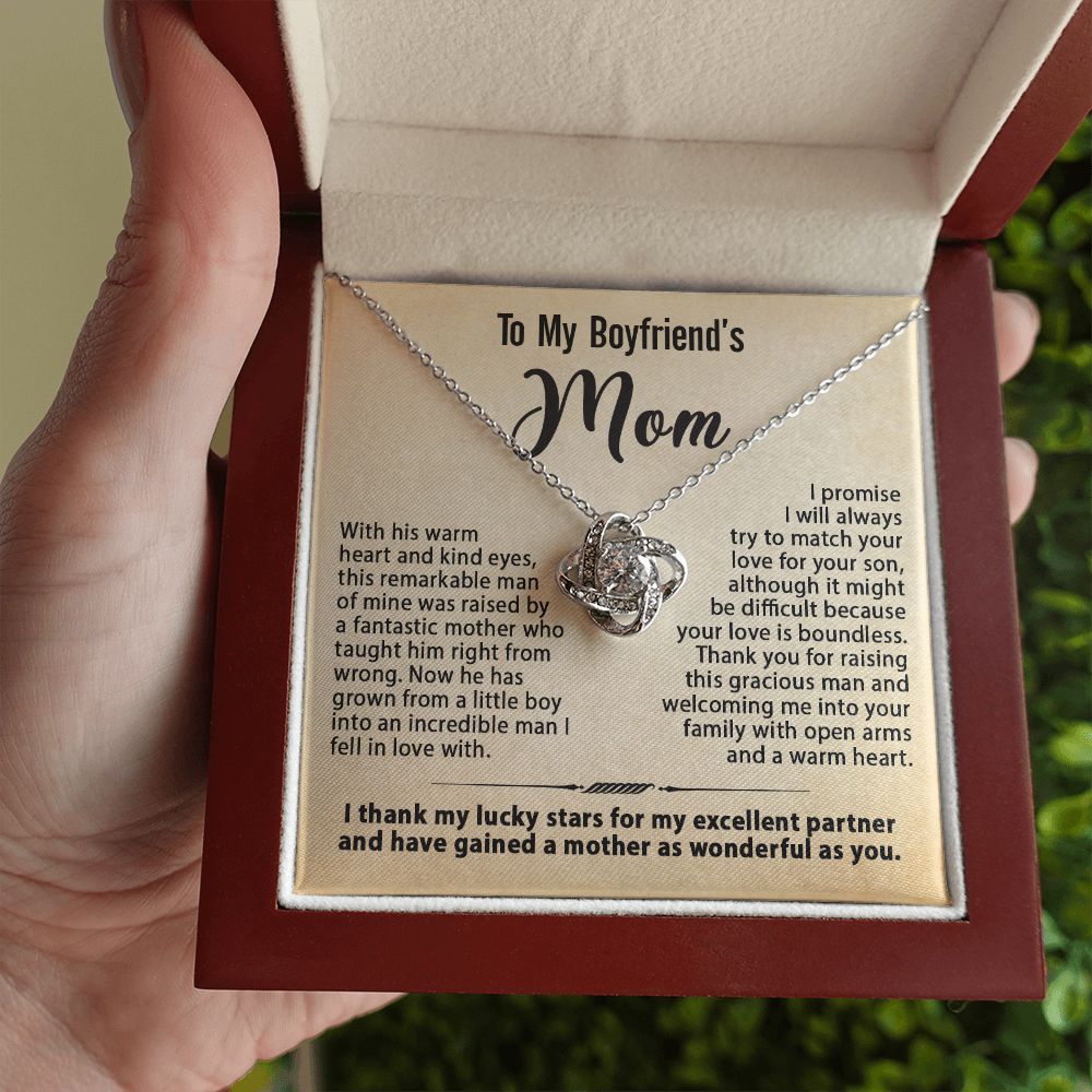 Custom Message Card Jewelry - Gift for Boyfriend's Mom - Jewelry Inns