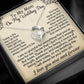 Wedding Jewelry for Mom - Message Card Jewelry - Jewelry Inns