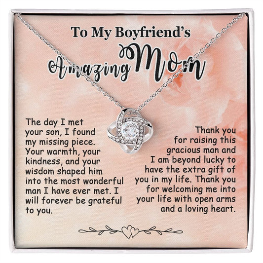 Gift for Boyfriend's Mom - Love Knot Pendant - Jewelry Inns