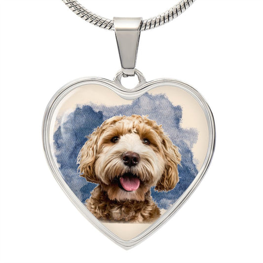 Dog Mom Necklace - Luxury Heart Necklace - Jewelry Inns
