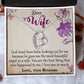 To My Wife Forever Love Necklace Jewelry Gift  #e325