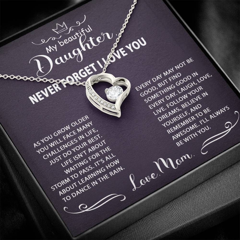 Forever Love Necklace Gift - Mom to Daughter Gift - Jewelry Inns