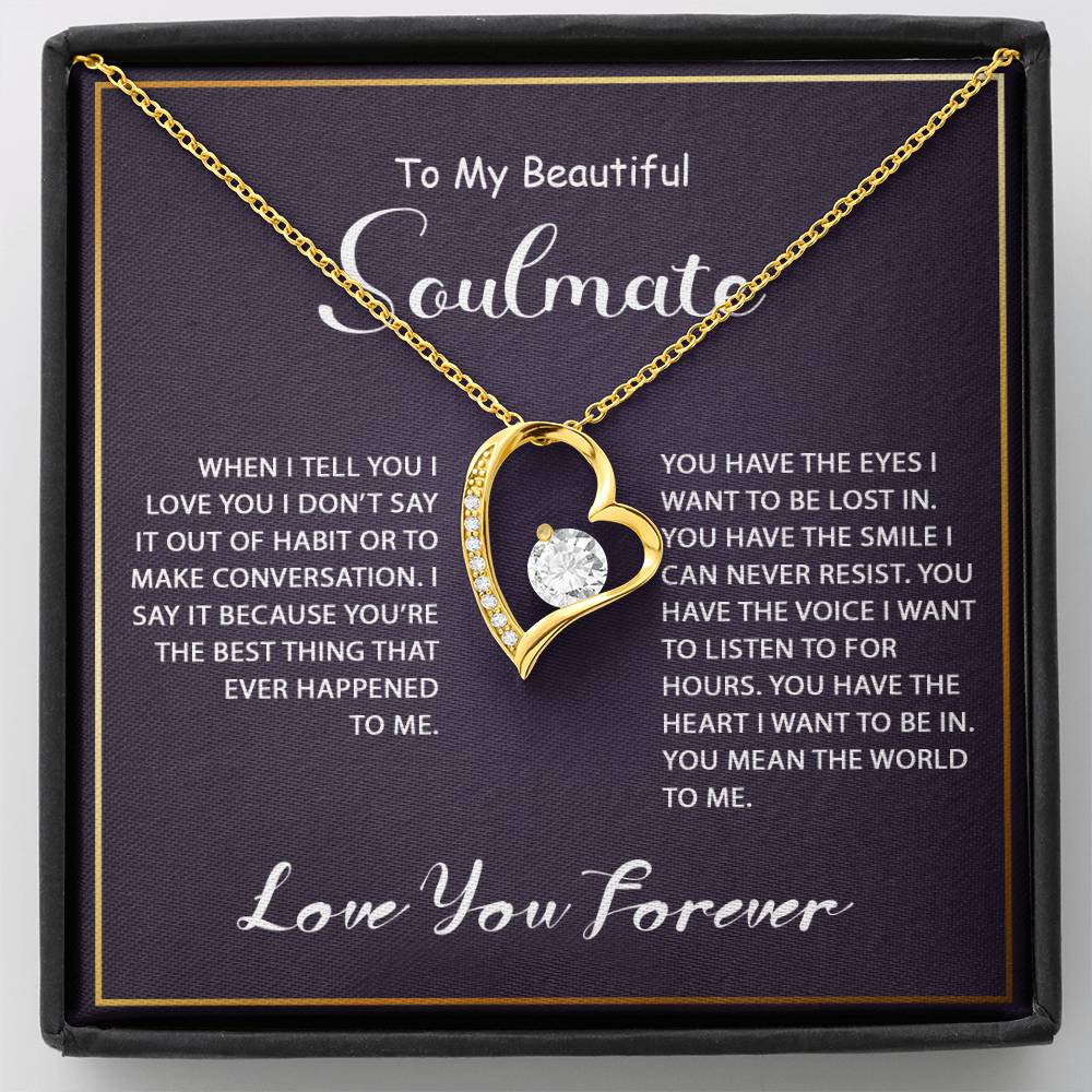 Pendant Necklace Gift - Custom Message Card Jewelry - Jewelry Inns