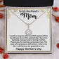 Gifts for Boyfriend's Mom, To My Boyfriends Mom Necklace Gifts, Mother's Day Gift Birthday Christmas Ideas For BF's Mom, Eternal Hope Pendants #e273