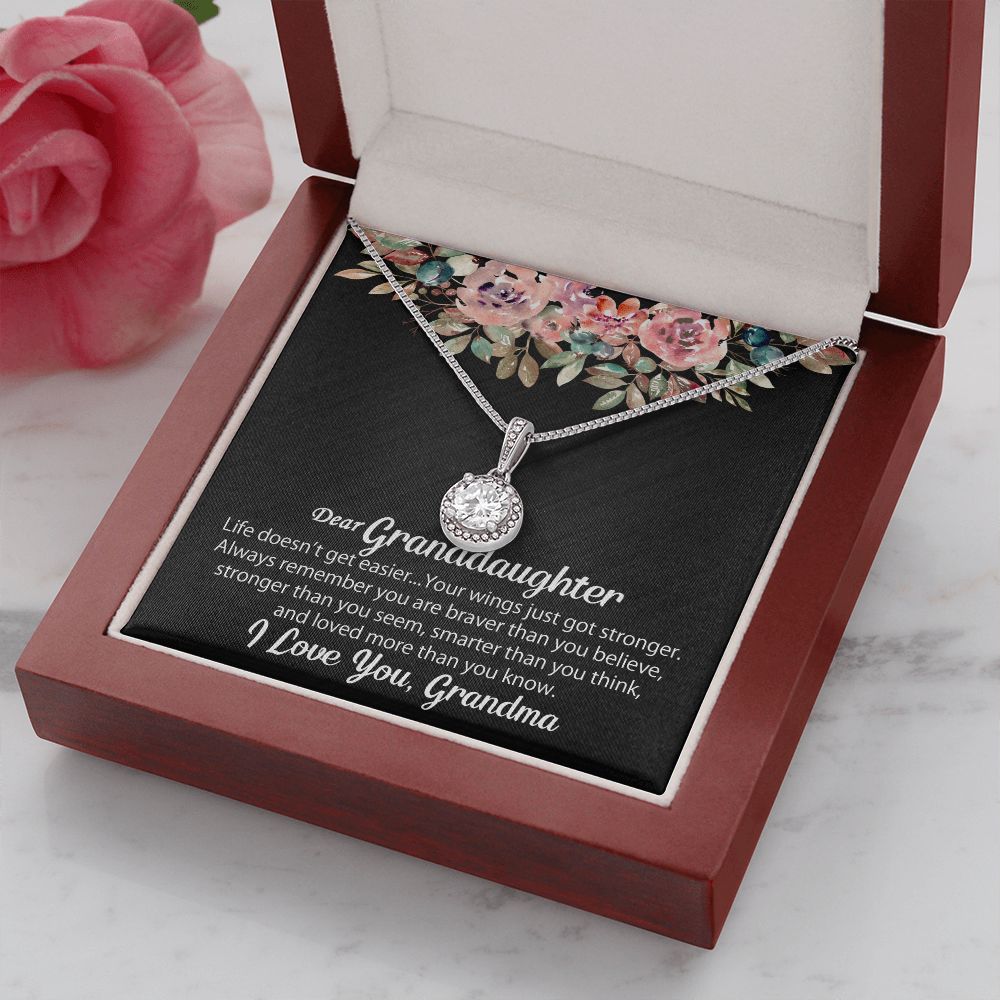 Personalized To My Granddaughter Necklace Gift From Grandma - Eternal Hope #e106