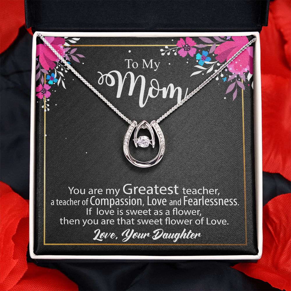 To My Mom Necklace Gift - Lucky In Love #e136