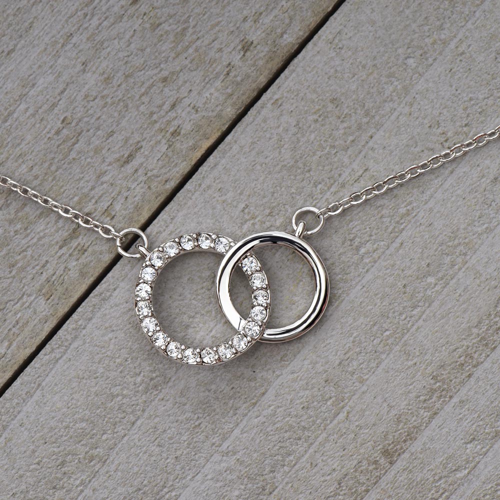 To My Granddaughter Necklace Gift - In my eyes - Perfect Pair #e174