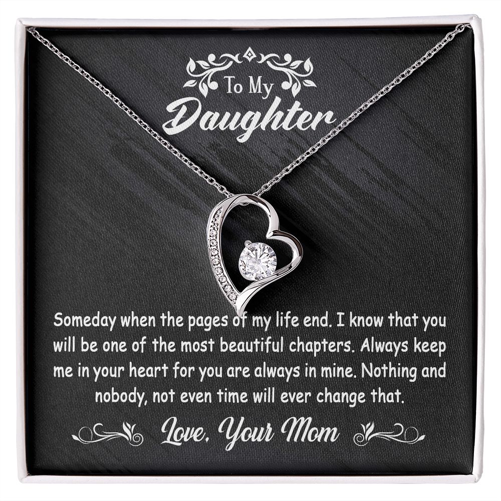 To My Daughter Gift From Mom - Forever Love #e116