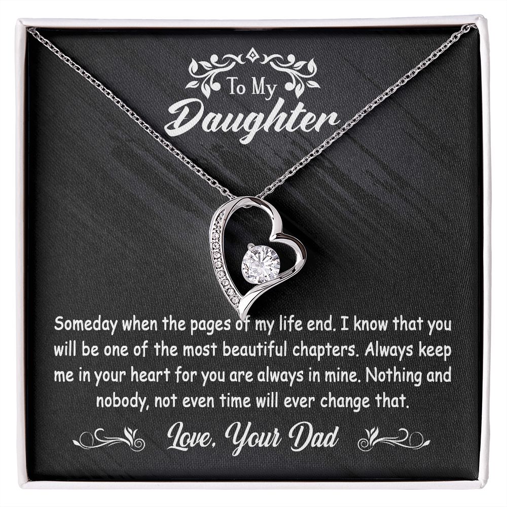 To My Daughter Gift From Dad - Forever Love #e122