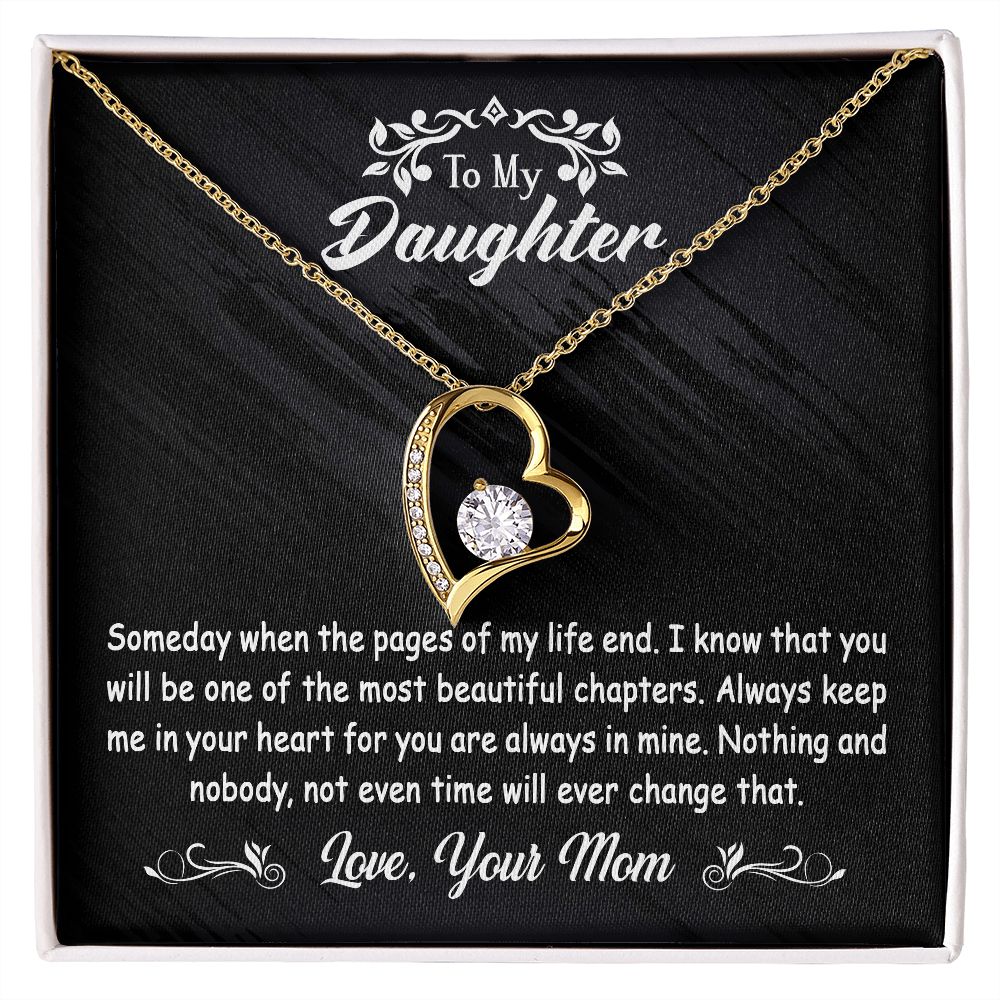 To My Daughter Gift From Mom - Forever Love #e116