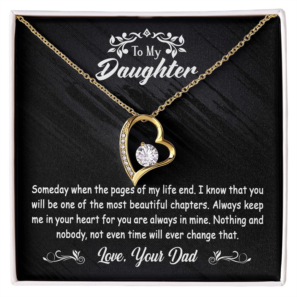 To My Daughter Gift From Dad - Forever Love #e122