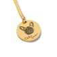 Pet & Dog Portrait Necklace Personalized #e87