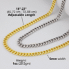 Gift Ideas - Personalized Boyfriend Necklace Cuban Link Chain -Jewelry Inns
