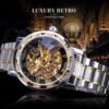 Transparent Mechanical Watch - Classic Skeleton Watch - Jewelry Inns