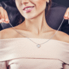Women's Love Knot Necklace - Message Card Jewelry - Jewelry Inns