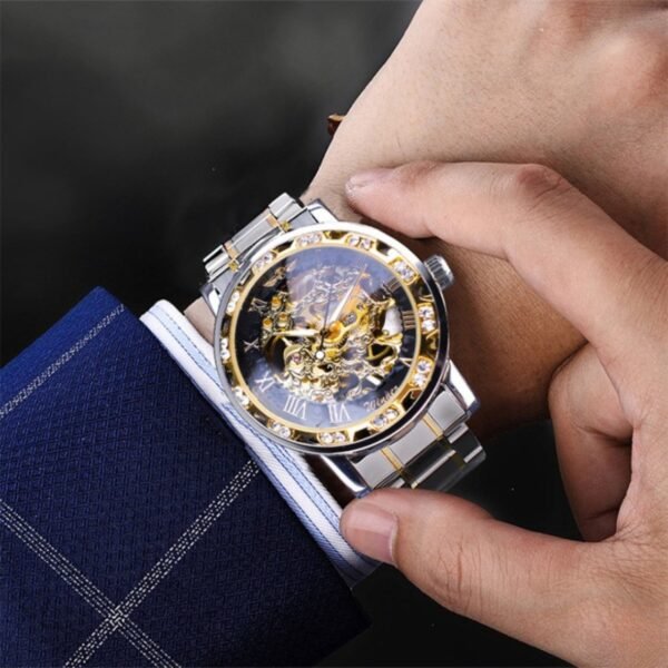 Transparent Mechanical Watch - Classic Skeleton Watch - Jewelry Inns