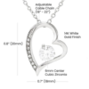Forever Love Necklace - Mom Message Necklace - Jewelry Inns