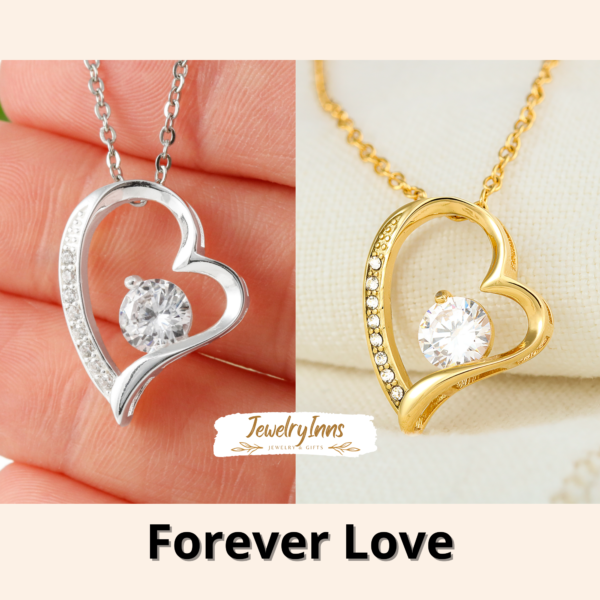 To My Mom Necklace Gift Form Daughter Son, Birthday Christmas Valentines Day For Her, Mother Poem Message Card Jewelry Pendants - Forever Love #e133 - Image 2