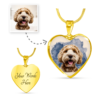 Dog Mom Necklace - Luxury Heart Necklace - Jewelry Inns