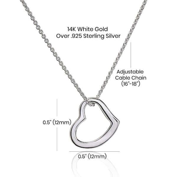 To My Daughter Gift From Mom - Delicate Heart #e118 - Image 10