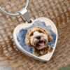 Dog Mom Necklace - Luxury Heart Necklace - Jewelry Inns