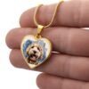 Dog Mom Necklace - Luxury Heart Necklace - Jewelry Inns