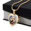 Dog Mom Necklace - Luxury Heart Necklace - Jewelry Inns