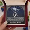 Mom Necklace for Women - Custom Message Card Jewelry - Jewelry Inns