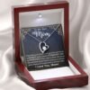 Mom Necklace for Women - Custom Message Card Jewelry - Jewelry Inns