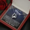 Mom Necklace for Women - Custom Message Card Jewelry - Jewelry Inns