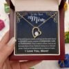 Mom Necklace for Women - Custom Message Card Jewelry - Jewelry Inns