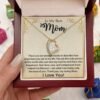 The Best Mother's Day Gift Ideas: To My Mom Necklace, Mother's Day Birthday, Christmas Gift Ideas From Daughter & Son, Poem Message Card Forever Love Pendant Jewelry Present For Her. Show your love to your mom now.