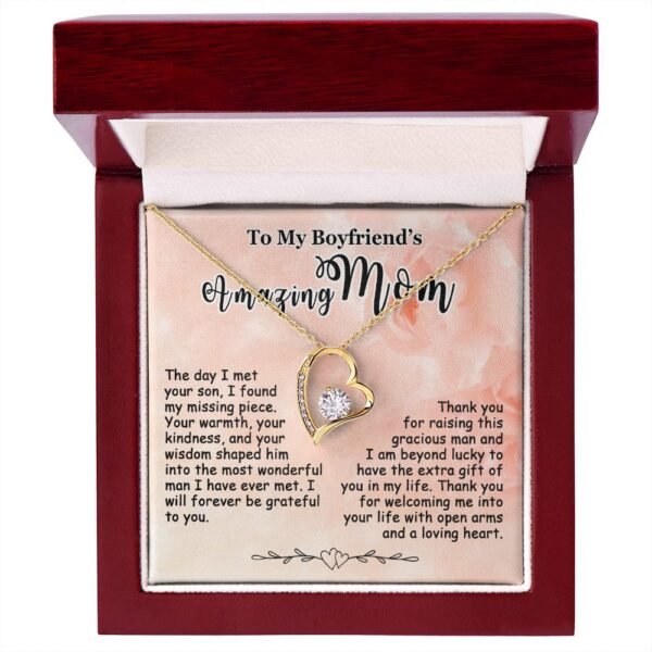 Gifts for Boyfriend's Mom, To My Boyfriends Mom Necklace, Boyfriend's Mom Gifts #e248 - Image 36