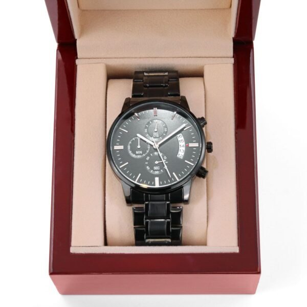 Personalized Groom Watch Gift From Bride - Our First Encounter #e89 - Image 9