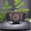 The Best Gift For Dad: Personalized Engraved Wood Watch To My Dad Gift on Birthday, Father’s Day, Wedding, Christmas, Custom Message Sandalwood Present For Men.