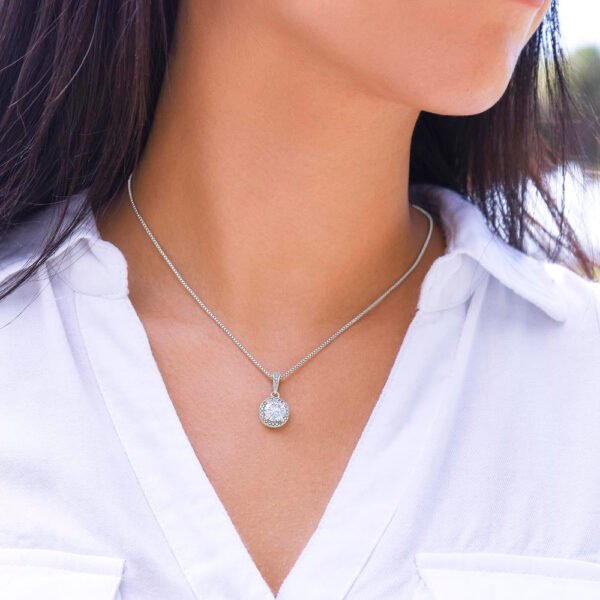Personalized To My Granddaughter Necklace Gift From Grandma - Eternal Hope #e106 - Image 7