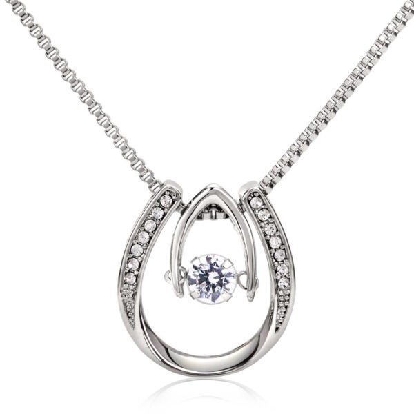 Personalized To My Granddaughter Necklace Gift From Grandma - Lucky In Love #e104 - Image 3