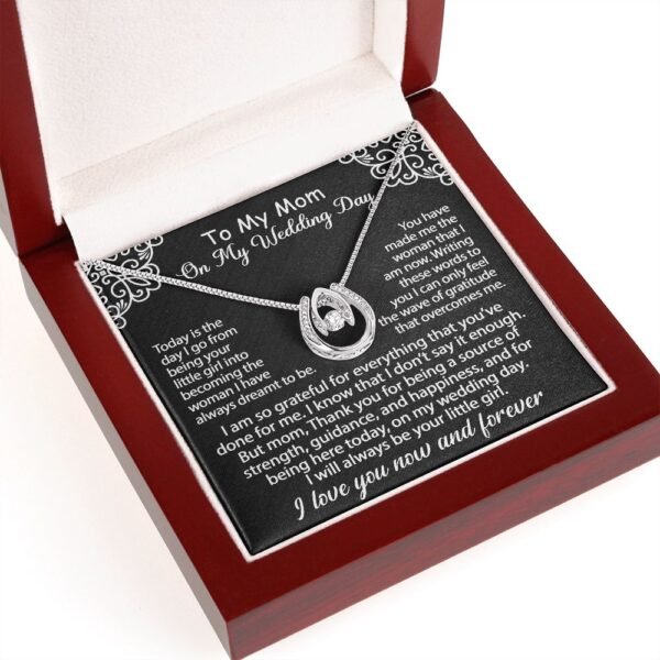 To My Mom Jewelry Gift Set On My Wedding Day - I am so grateful - Lucky In Love #e181 - Image 5