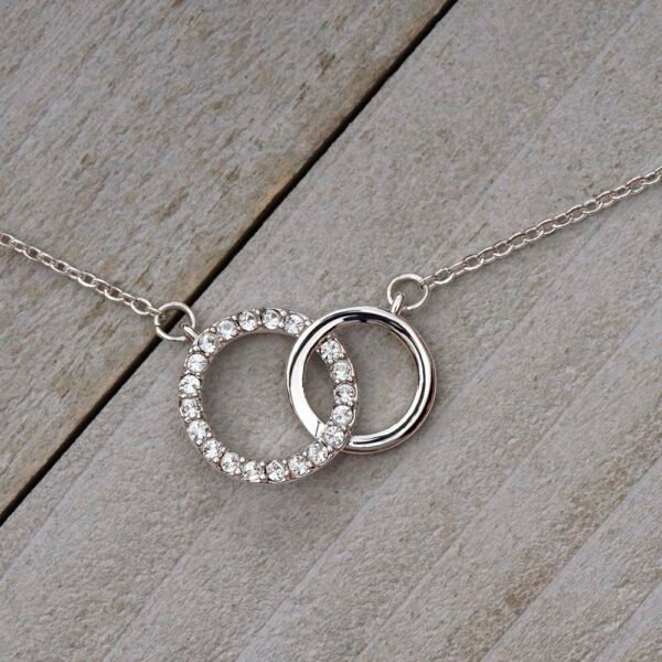 To My Granddaughter Necklace Gift - In my eyes - Perfect Pair #e174 - Image 10