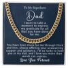 Cuban Link Chain - Necklace Gift for Dad - Jewelry Inns