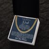 Cuban Link Chain - Necklace Gift for Dad - Jewelry Inns