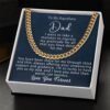 Cuban Link Chain - Necklace Gift for Dad - Jewelry Inns