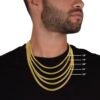 Gift Ideas - Personalized Boyfriend Necklace Cuban Link Chain -Jewelry Inns