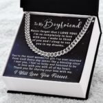 Cuban Link Chain Necklace - Message Card Jewelry - Jewelry Inns