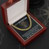 Gift Ideas - Personalized Boyfriend Necklace Cuban Link Chain -Jewelry Inns